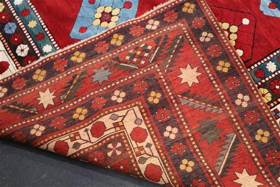 A Lambalo Kazak Caucasian small carpet, 11ft 4in. x 6ft 1in.